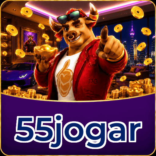 Logo 55jogar Telegram Canal Oficial